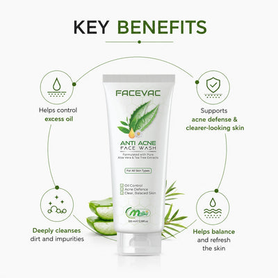 FaceVac- Anti-Acne Facewash