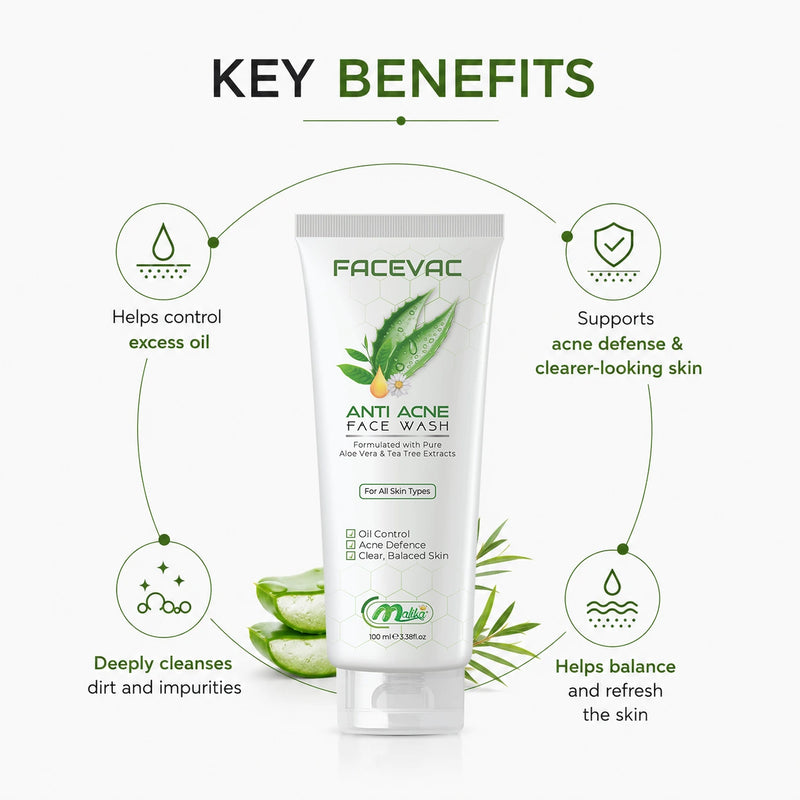 FaceVac- Anti-Acne Facewash