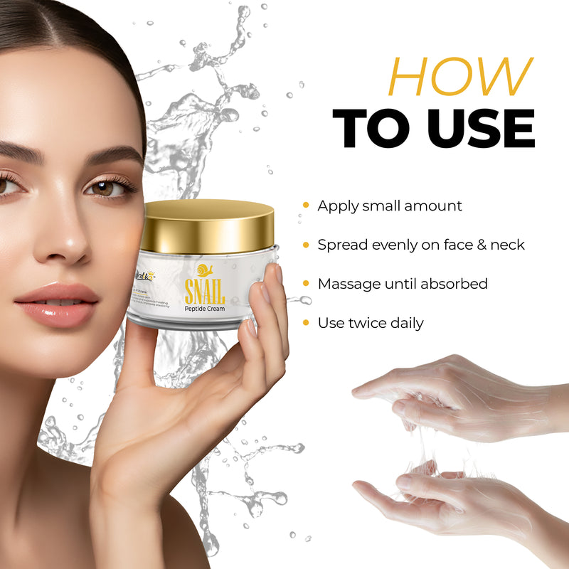 Snail Peptide Cream - 92% Snail Secretion Filterate