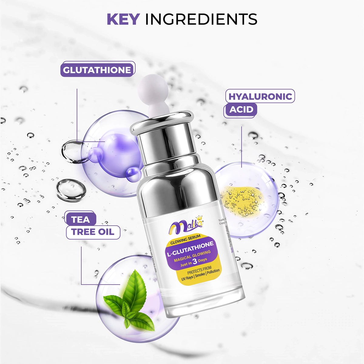 L-Glutathione Brightening Serum – MALIKA
