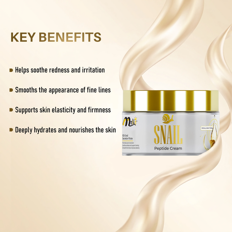 Snail Peptide Cream - 92% Snail Secretion Filterate