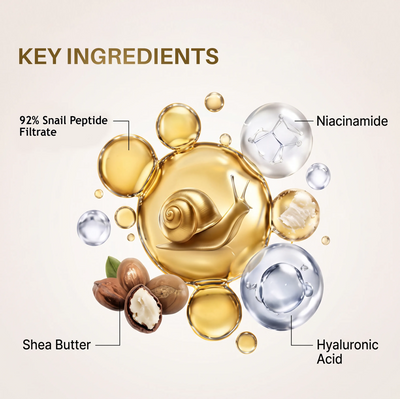 Snail Peptide Cream - 92% Snail Secretion Filterate