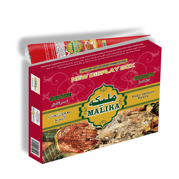 Malika Red Fast Henna Paste Cone