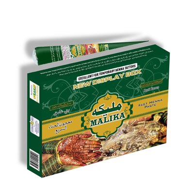 Malika Brown Fast Henna Paste Cone