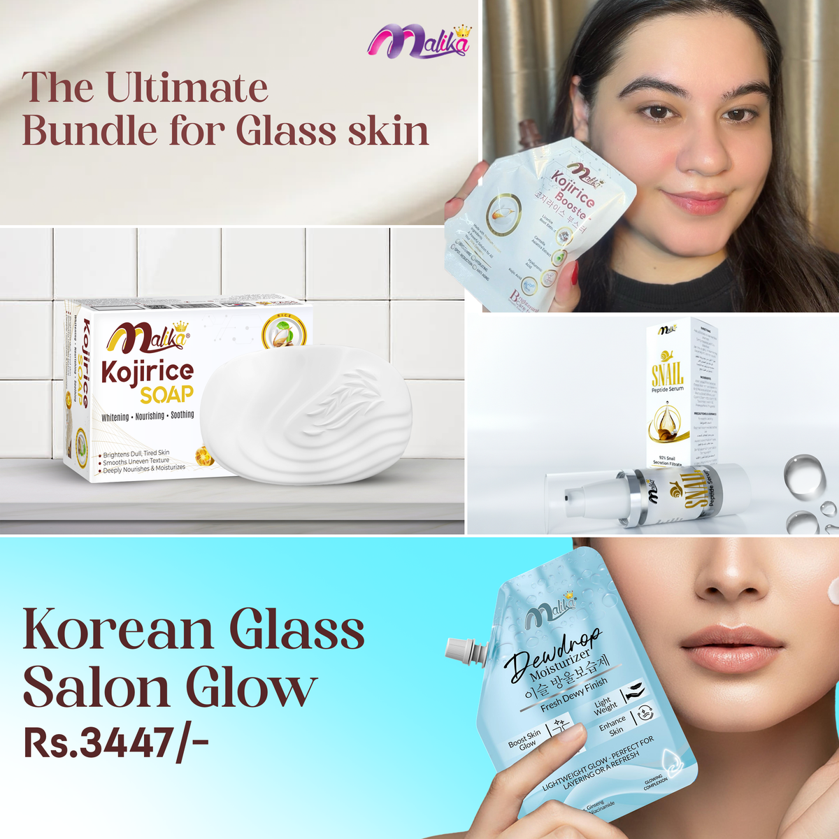 Korean Glass Salon Glow Kit