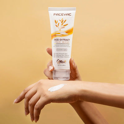 FaceVac- Rice Extract Facewash