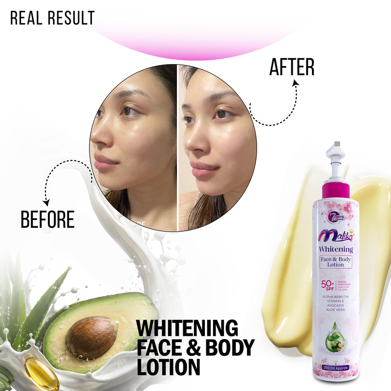 Buy 1 Get 1 Offer Malika GLOWING Face & Body Lotion