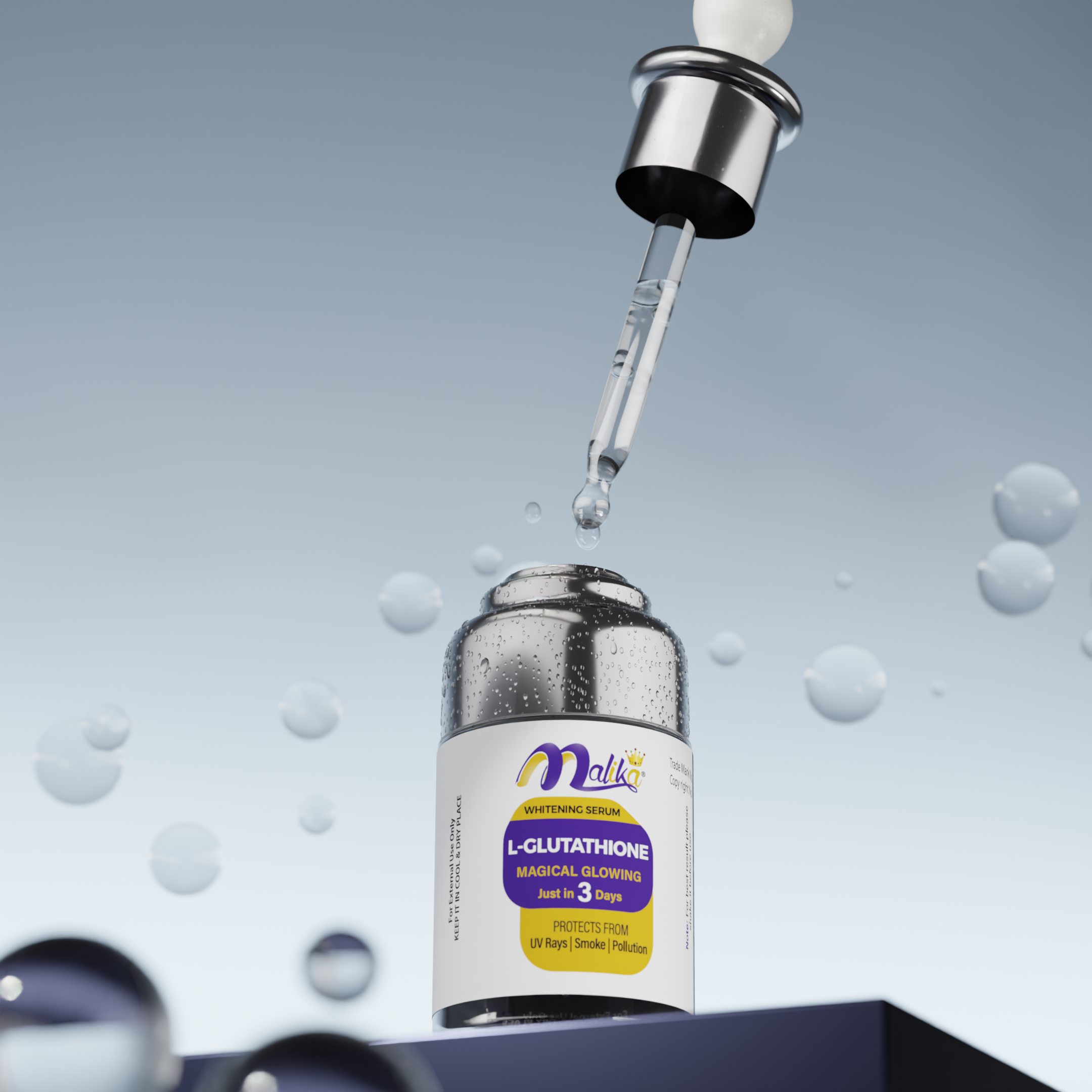 Malika L-Glutathione Glowing Serum